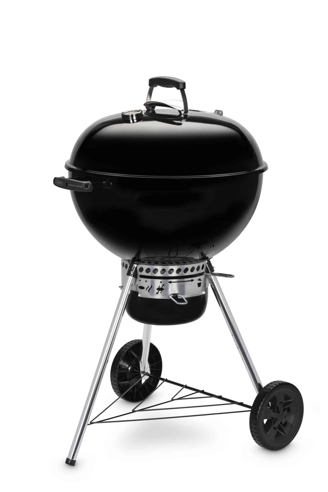 imgi_339_media-scaled Barbecue au charbon de bois Weber Original Kettle Premium – Noir - Image 1