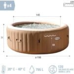 Pack Spa Gonflable Sahara 4 places + Accessoires - Image 7